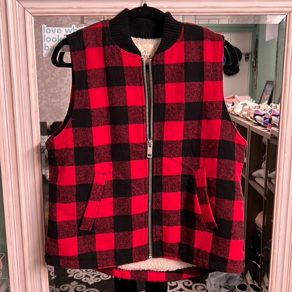 Buffalo Plaid Vest